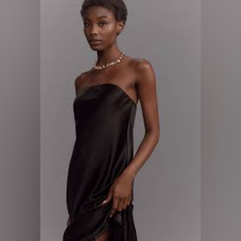 NWT Anthropologie Cami NYC Noelle Strapless Midi Dress - Picture 3 of 3